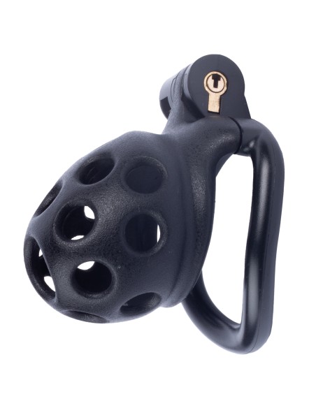 Cage de chasteté Dotty S 5.5 x 3.4cm Noire