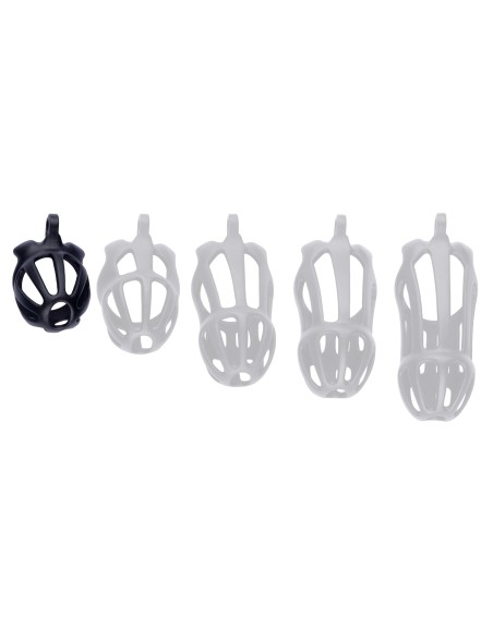 Cage de chasteté Netty S 5 x 3.4cm Noire