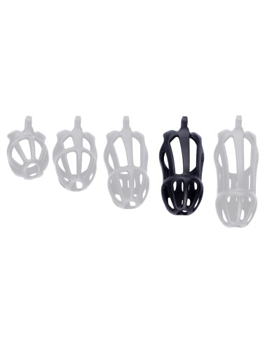 Cage de chasteté Netty XL 10 x 4cm Noire