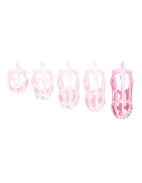 Cage de chasteté Netty XXL 11 x 4cm Rose