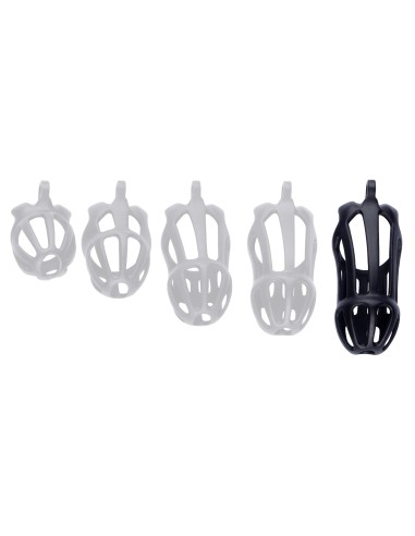 Cage de chasteté Netty XXL 11 x 4cm Noire