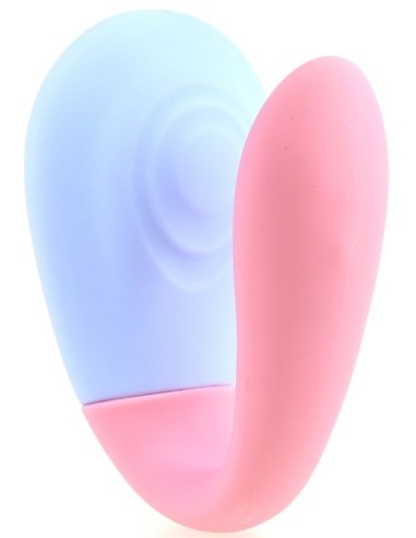 Double stimulateur Well Up Bleu-Rose
