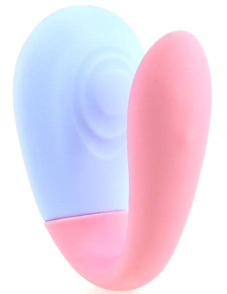 Double stimulateur Well Up Bleu-Rose