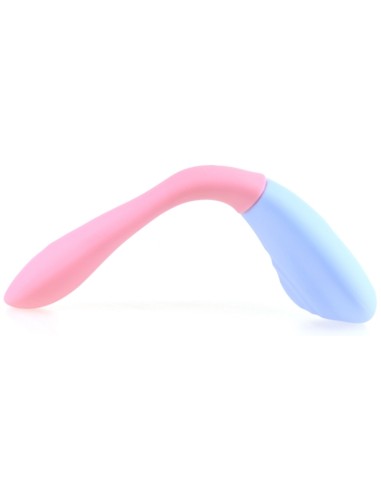 Double stimulateur Well Up Bleu-Rose