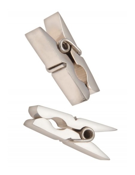 Mini Pinces pour tétons Métal 3cm Mini Pinces pour tétons Métal 3cm