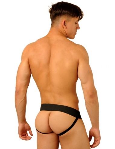 Jockstrap Fist Leather Noir