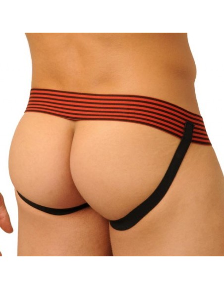 Jockstrap Fist Leather Rouge Jockstrap Fist Leather Rouge