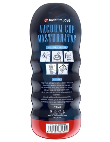 Masturbateur Vacuum Cup Pretty Love Pussy - Masturbateurs Réalistes - 5