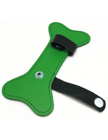 PUPPY OS EN CUIR VERT