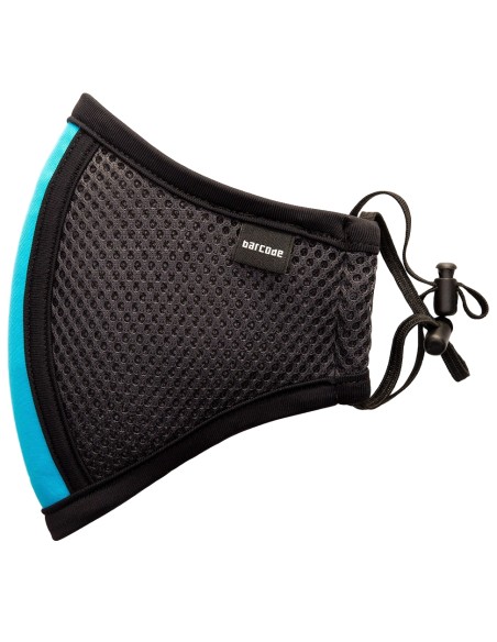 Masque Filtrant D12 LIEUTENANT SKYLE Gris et Bleu