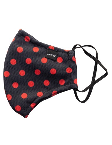 Masque Filtrant C95 MAJOR GENERAL MICHELINHO Noir et Rouge