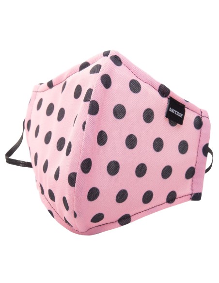 Masque Filtrant C95 MAJOR GENERAL MICHELINHO Rose et Noir