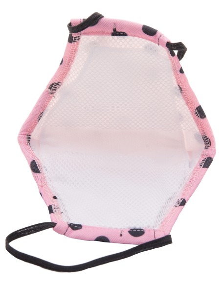 Masque Filtrant C95 MAJOR GENERAL MICHELINHO Rose et Noir