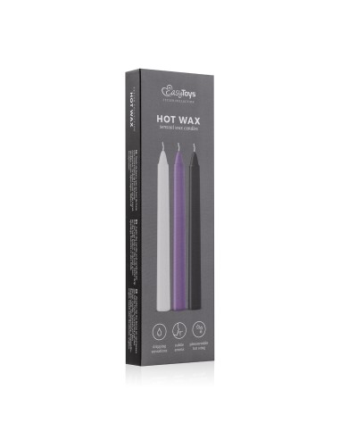 Bougies sensuelles Hot Wax 17cm