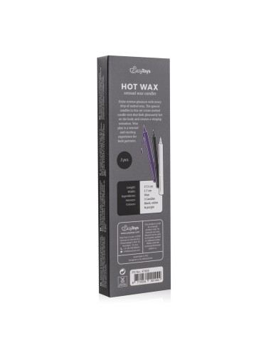 Bougies sensuelles Hot Wax 17cm