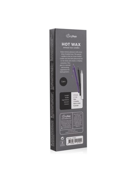 Bougies sensuelles Hot Wax 17cm Bougies sensuelles Hot Wax 17cm