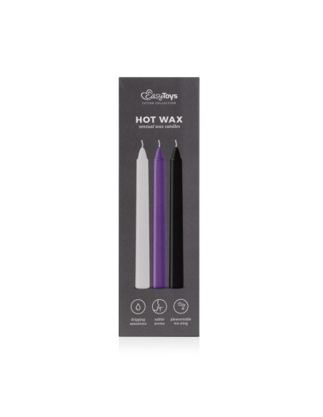 Bougies sensuelles Hot Wax 17cm Bougies sensuelles Hot Wax 17cm