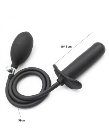 Plug gonflable Butt Inflator 10 x 2.5 cm