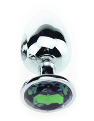 Plug Bijou Vert 8 x 4 cm