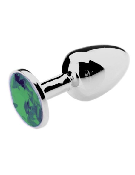 Plug Bijou Vert 8 x 4 cm