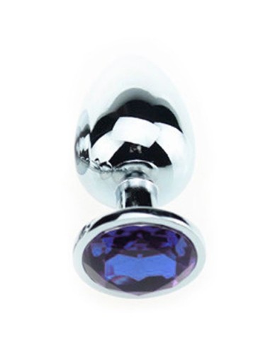 Plug Bijou Bleu 7 x 3.4 cm