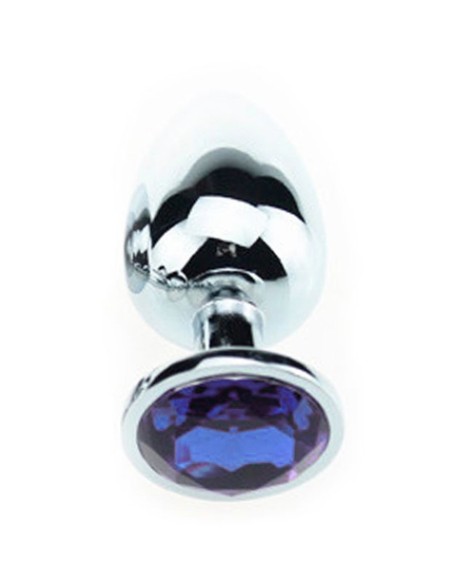 Plug Bijou Bleu 7 x 3.4 cm