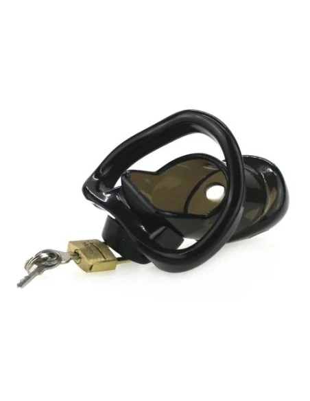 Cage de chasteté Rickers 9 x 3cm Noire Cage de chasteté Rickers 9 x 3cm Noire
