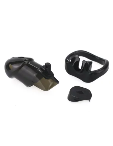 Cage de chasteté Rickers 9 x 3cm Noire Cage de chasteté Rickers 9 x 3cm Noire