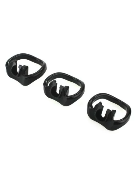 Cage de chasteté Rickers 9 x 3cm Noire Cage de chasteté Rickers 9 x 3cm Noire