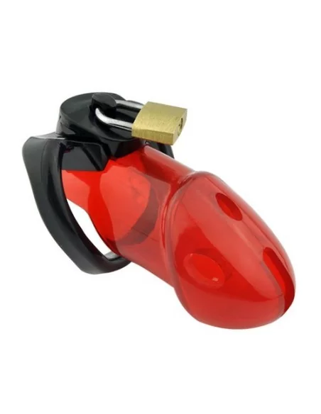 Cage de chasteté Rickers 9 x 3cm Rouge