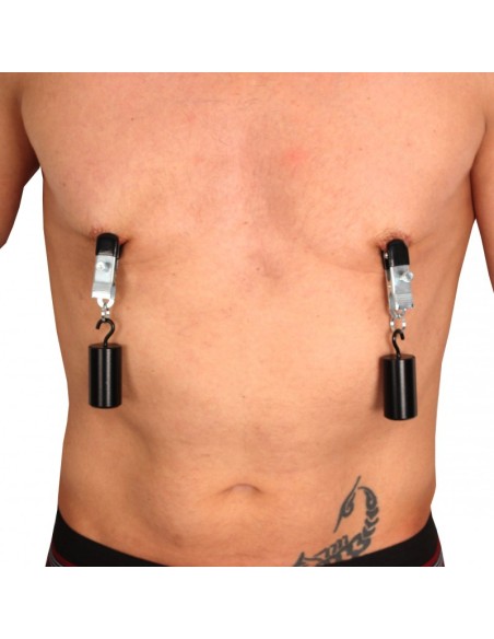 Poids pour seins / Ballstretcher 200g avec pinces - 2 pièces