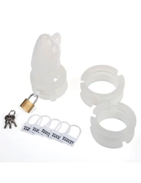 Cage de chasteté Silicone Clear