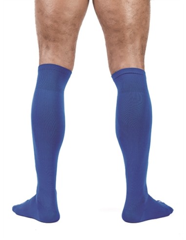 Chaussettes hautes Foot Socks Bleu