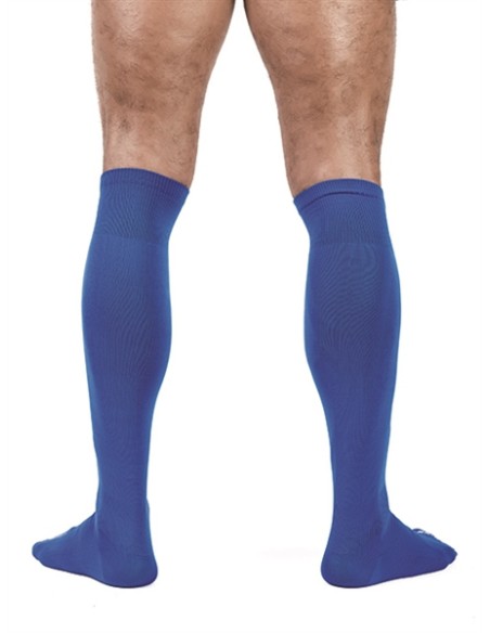 Chaussettes hautes Foot Socks Bleu