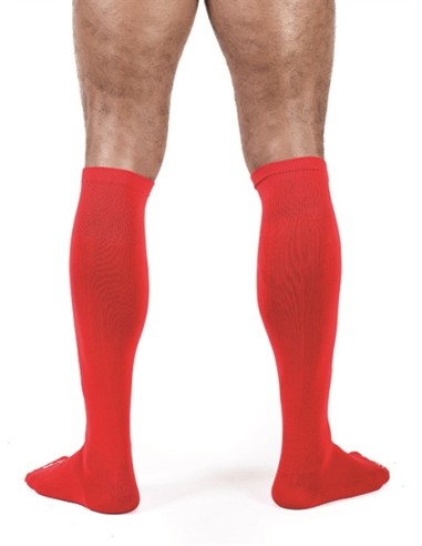 Chaussettes hautes Foot Socks Rouge