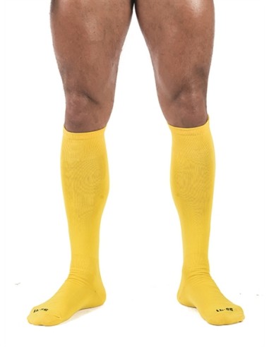 Chaussettes hautes Foot Socks Jaune