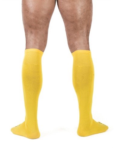 Chaussettes hautes Foot Socks Jaune