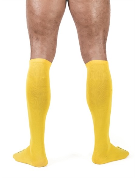Chaussettes hautes Foot Socks Jaune