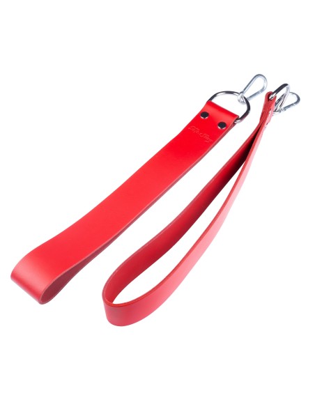 Lot de 2 supports Pieds pour Sling en Cuir Rouge Lot de 2 supports Pieds pour Sling en Cuir Rouge