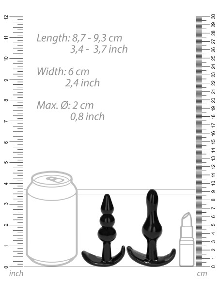 Set de 4 plugs Variés Sono N°80