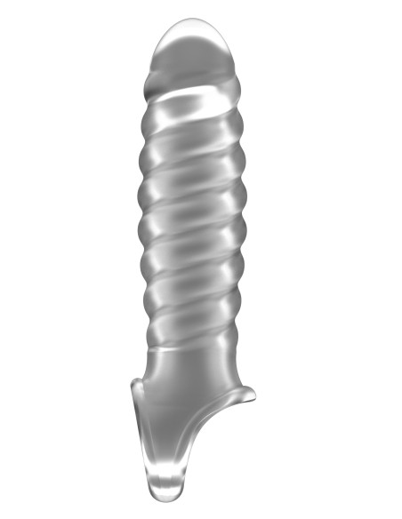 Gaine de pénis Ribby Penis Sono N°32 - 11 x 3 cm Transparente Gaine de pénis Ribby Penis Sono N°32 - 11 x 3 cm Transparente