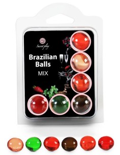 Boules de massage BRAZILIAN BALLS Parfums variés