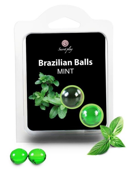Boules de massage BRAZILIAN BALLS Menthe