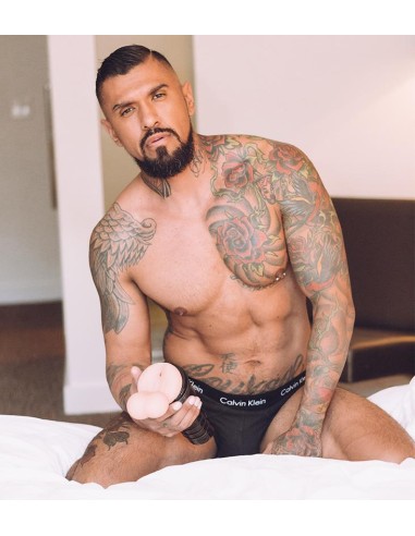 Masturbateur FleshSack Entrée Cul avec Bourses