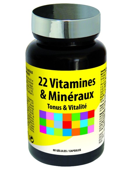 22 Vitamines et Minéraux 60 Gélules