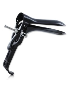 Speculum en métal noir 11 x 3.5 cm