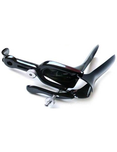 Speculum en métal noir 11 x 3.5 cm