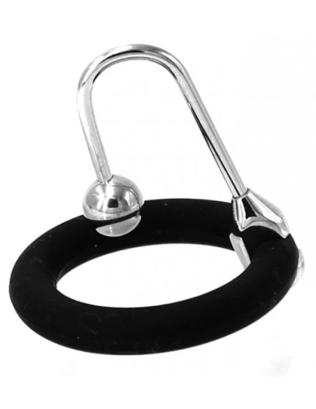 Sperm Stopper 2 Anneaux Silicone 25 et 30mm - Bille 8mm