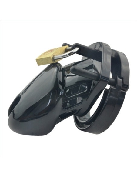 Cage de chasteté MINI LOCKY 6 x 3.2 cm Noire