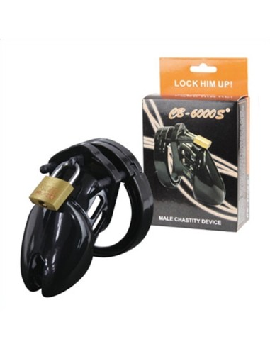 Cage de chasteté MINI LOCKY 6 x 3.2 cm Noire